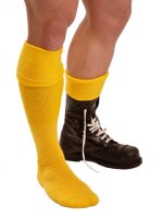 Football Socken Gelb one Size