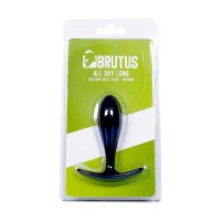 BRUTUS All Day Long - Silicone Butt Plug M / Ø 0,9 bis 2,5 cm x 9 cm