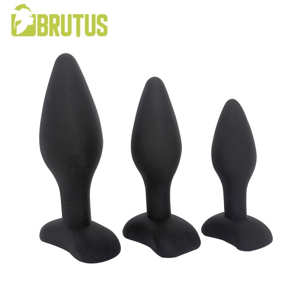 BRUTUS Ass Plug Training Kit 3 Pcs.