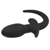 TITUS Silicone Vibrating Puppy Tail - Small /  Ø 4...