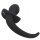 TITUS Silicone Vibrating Puppy Tail - Medium /  Ø 4,7 cm x 10,4 cm.