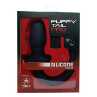 TITUS Silicone Vibrating Puppy Tail - Large  /  Ø...