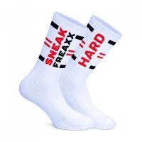 SNEAKFREAXX Weiße Socken Hard Play