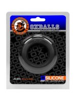 OXBALLS [SIL|TPR] Air Airflow Vented Cock Ring - Black Ice