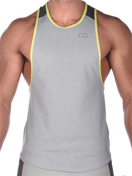 2Eros Pro Aktiv Tank Top Titanium Größe S