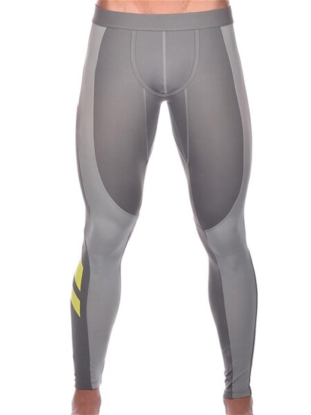 2Eros Pro Aktiv Compression Tights Leggings Titanium Größe L