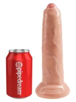 King Cock Uncut Cock 22.85 cm. (9.00 inch) - Flesh