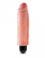 King Cock Vibrating (6) Stiffy 15.25 cm - Flesh