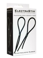 ElectraStim Rubber einstellbarer Cock und Scrotal Loops