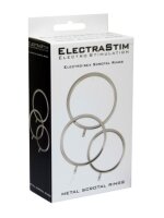 ElectraStim Solid Metal Scrotal Ring Set 3 Sizes