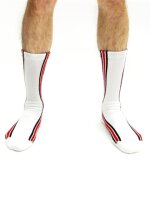 Sk8erboy Sneakerporn Socks White Red Größe 39 - 42