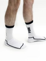 Sk8erboy Sneakerporn Socks White Black Größe 43 - 46