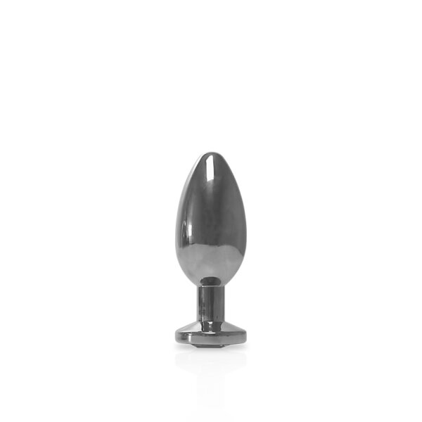 BLACK LABEL Jewelled Buttplug S / Ø 2,5 x Länge 5,7 cm