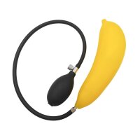 INFLATE GEAR Aufblasbarer Dildo Banana / Ø 4 x 18 cm