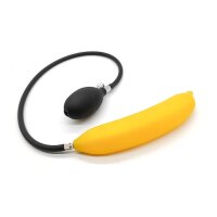 INFLATE GEAR Aufblasbarer Dildo Banana / Ø 4 x 18 cm