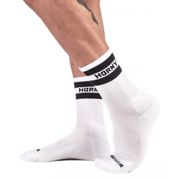 barcode Berlin Socken HORNY Fetish Half Socks