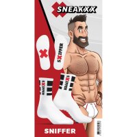 SneakXX Weiße Socken Sniffer