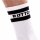 barcode Berlin kurze weiße Socken "BOTTOM"