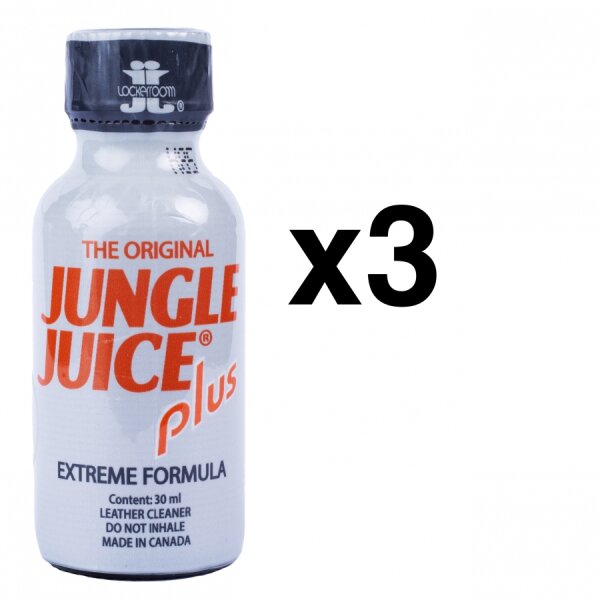 3 x LOCKER ROOM JUNGLE JUICE PLUS Extreme 30 ml (*)