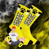 SNEAXFREAXX WOOF PUPPY Socken Gelb