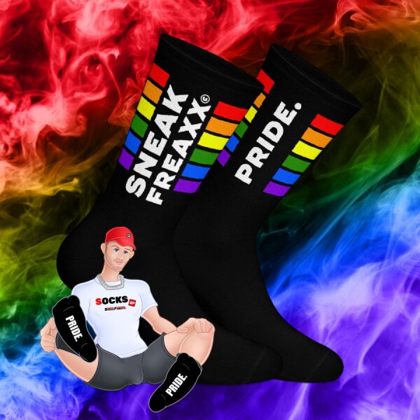 SNEAXFREAXX Schwarze Socken SNEAK PRIDE