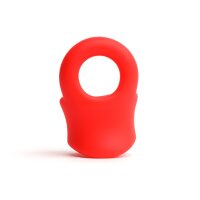 SPORT FUCKER Liquid Silicone Baller Ring Red