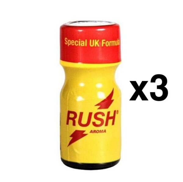 3 x UK RUSH Strong Formula 10 ml (*)