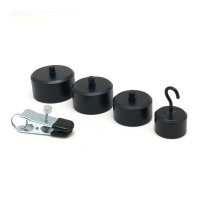 The RED Brustgewicht-Set / Ballstretcher 1000 g: 100g / 200g / 300g / 400g