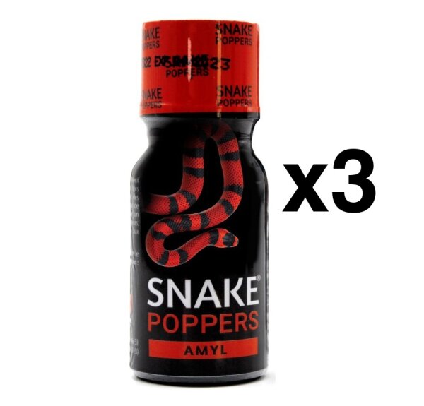 3 x SNAKE Amyl zu a´15 ml (*)