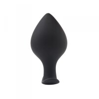 BLACK MONT 4er-Set Silikon-Plugs Spade Schwarz