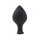 BLACK MONT 4er-Set Silikon-Plugs Spade Schwarz