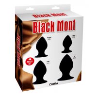 BLACK MONT 4er Set Silicon-Plugs Stuffer mit Saugnapf