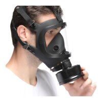 Men Army Gasmaske Full Visu Schwarz