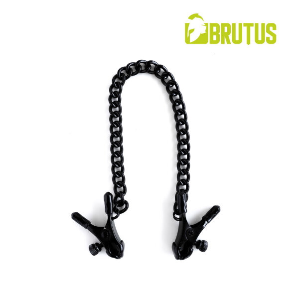 BRUTUS BITE Heavy Nipple Clamps Black