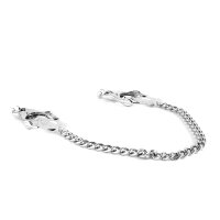 BRUTUS JAPANESE CLOVER Nipple Clamps Silver