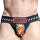 OXJOK POPPERJOCK 3D Rubber Huffer Jock Black / Red Größe S