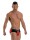 Mister B URBAN Bronx Brief Red Black Größe XL