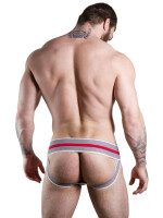 GBGB Dexter Jock Underwear Jockstrap Red/White...