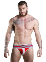 GBGB Dexter Jock Underwear Jockstrap Red/White Größe XL