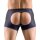 SVEN JOY MENT Offene Boxershorts Joy Ring Schwarz-Blau Größe S