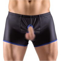 SVEN JOY MENT Offene Boxershorts Joy Ring Schwarz-Blau...