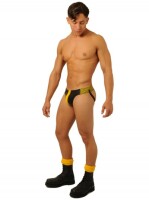 Fist Leather Jock • Yellow Größe L