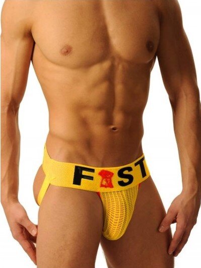 Fist Logo Jock • Yellow Größe XL