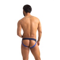 665 Rally Jockstrap Blue Größe M