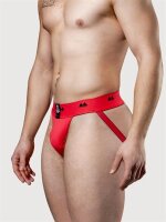 MM Reversible Jockstrap Black + Red Größe S