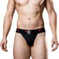 MM Reversible Jockstrap Black + Red Größe S