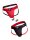 MM Reversible Jockstrap Black + Red Größe S