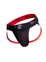 MM Reversible Jockstrap Black + Red Größe M